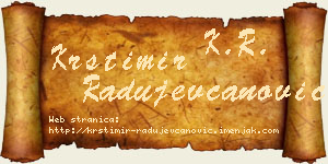 Krstimir Radujevčanović vizit kartica